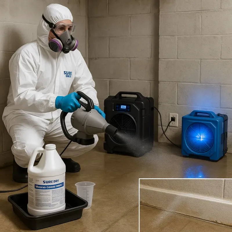 Sanitization and Odor Removal process in Trinity, FL
